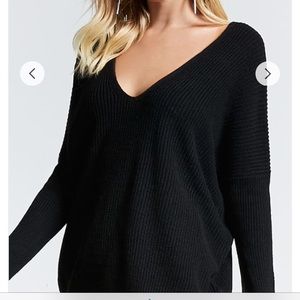NWOT F21 black sweater